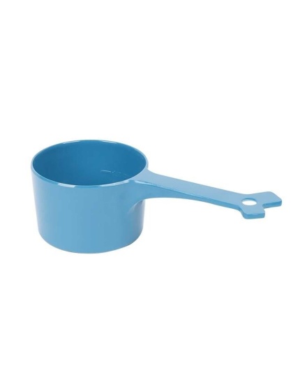 Blue - Messy Mutts Melamine Dog Food Scoop  - 1 Cup