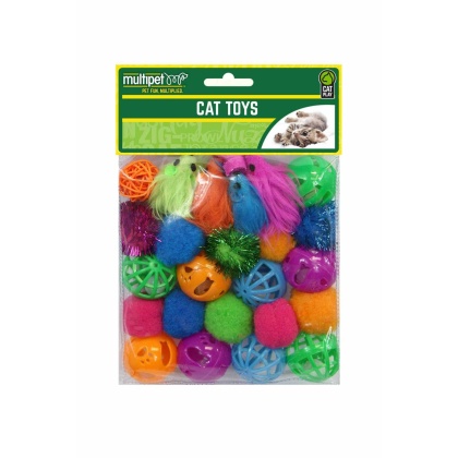 Multipet Cat Value Pack Toys 24pc