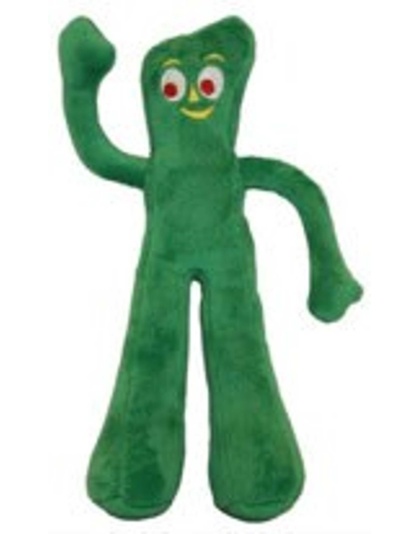 Multipet Gumby Plush Dog Toy 9"