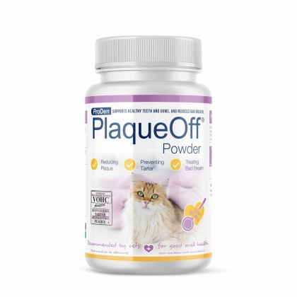 PlaqueOff Powder 40 Gram Bottle For Cats