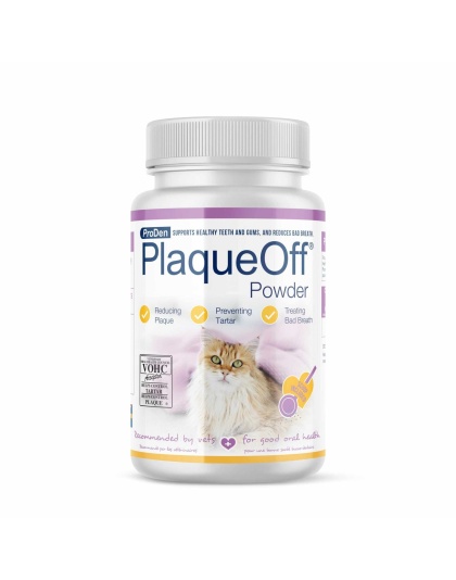 PlaqueOff Powder 40 Gram Bottle For Cats