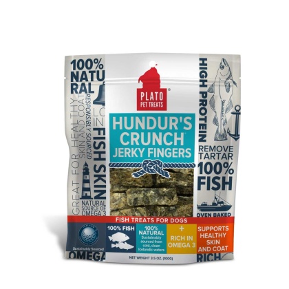 Plato Hundur's Crunch Jerky Fingers  - 3.5oz