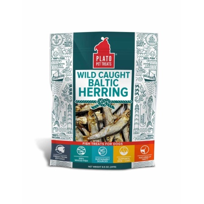 Plato Pet Treats Baltic Herring  - 8.5oz