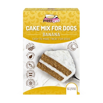 Puppy Cake Mix Banana 9oz