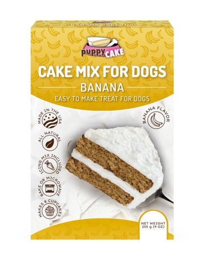 Puppy Cake Mix Banana 9oz