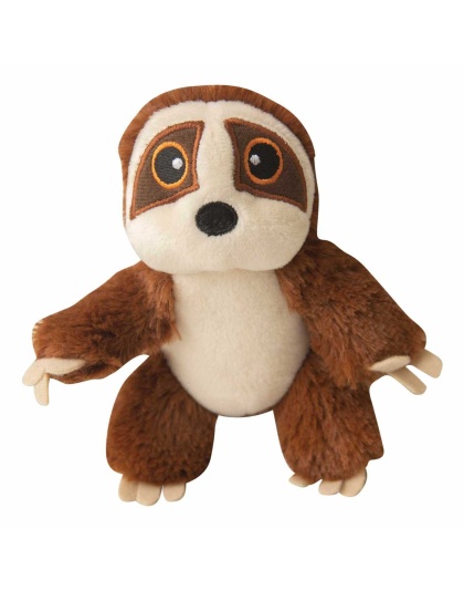 SnugArooz Baby Sasha the Sloth Plush Dog Toy 5"