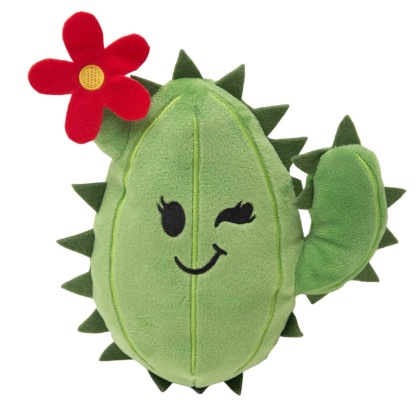 SnugArooz Chloe the Cactus Plush Dog Toy 6"