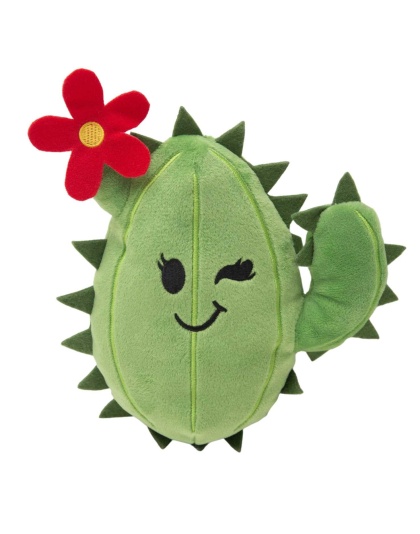 SnugArooz Chloe the Cactus Plush Dog Toy 6"