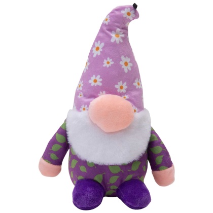 SnugArooz Daisy the Gnome Plush Dog Toy 10"