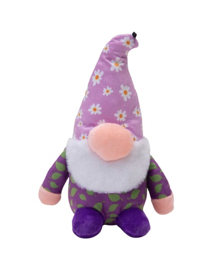 SnugArooz Daisy the Gnome Plush Dog Toy 10"