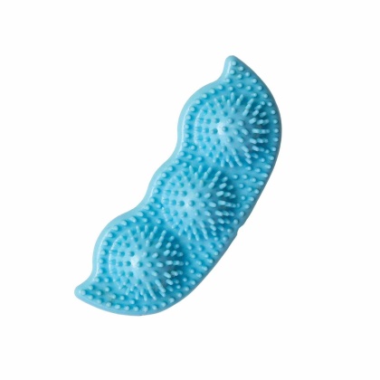 Blue - SnugArooz Pea Podz Dog Chew Toy - 5"