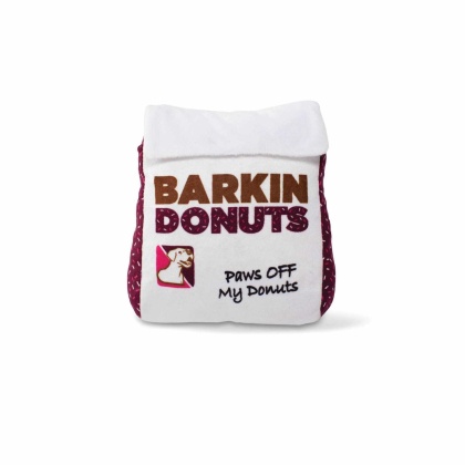 Wagsdale Barkin Donuts Donut Bag Dog Toy