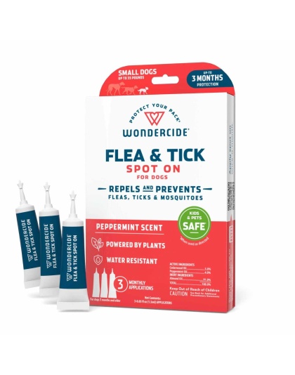 Peppermint - Wondercide Flea & Tick Spot On for Dogs - Small