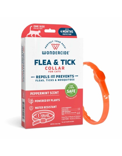 Wondercide Flea & Tick Collar for Cats - Peppermint