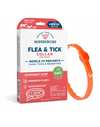 Wondercide Flea & Tick Collar for Dogs - Peppermint