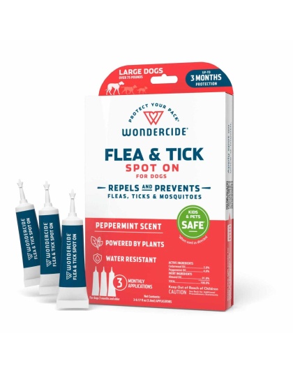 Peppermint - Wondercide Flea & Tick Spot On for Dogs  - Large