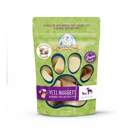 Yeti Dog Nuggets Coconut Flavored 6 pieces 3.5oz