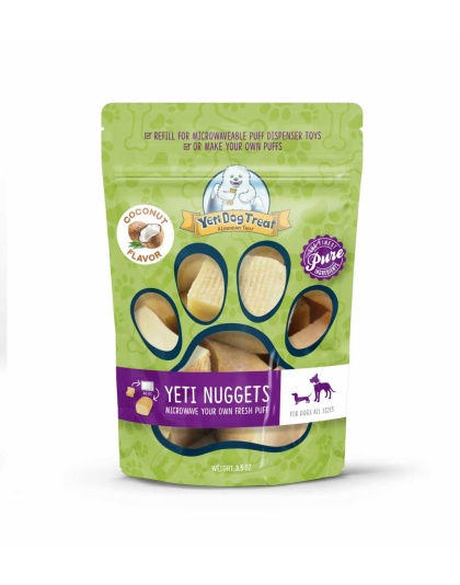 Yeti Dog Nuggets Coconut Flavored 6 pieces 3.5oz