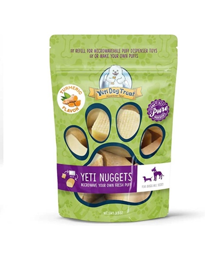 Yeti Dog Nuggets Turmeric Flavored 6 pieces 3.5oz