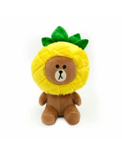 ZippyPaws Brown Plush - Pineapple Party