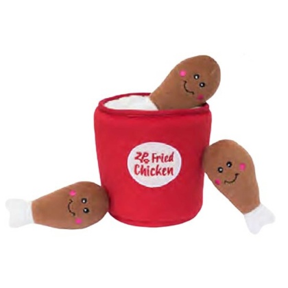 ZippyPaws Burrow Bucket of Chicken