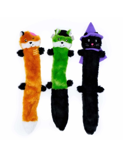 ZippyPaws Halloween Skinny Peltz 3Pack Large