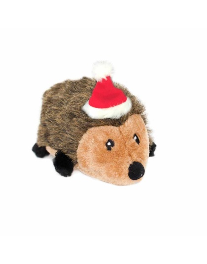 ZippyPaws Holiday Hedgehog Plush Dog Toy  - Large