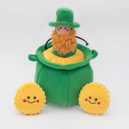 ZippyPaws St. Patrick's Burrow Pot of Gold