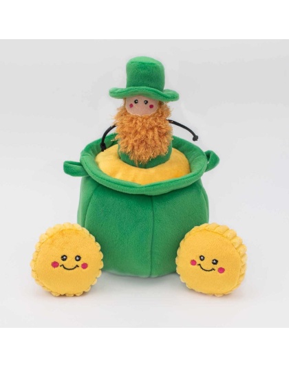 ZippyPaws St. Patrick's Burrow Pot of Gold