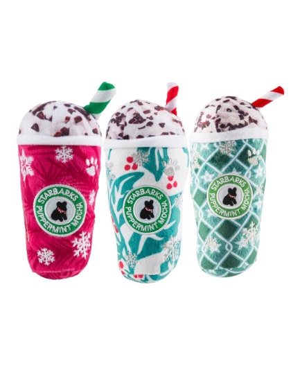 A Latte of Christmas Cheer! Stocking Stuffers Dog Toys