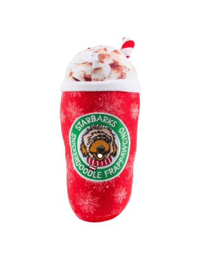 Starbarks Snickerdoodle Frappawcino Christmas Dog Toys