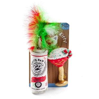 White Paw & Cattini Stocking Stuffers Christmas Catnip Toys