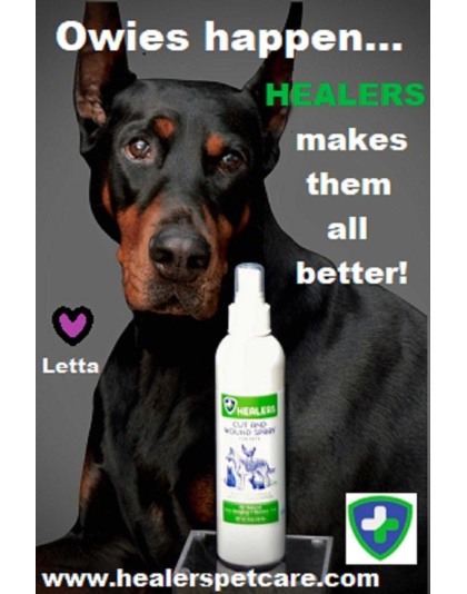 Healers Cut and Wound Spray For Pets