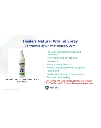 Healers Cut and Wound Spray For Pets