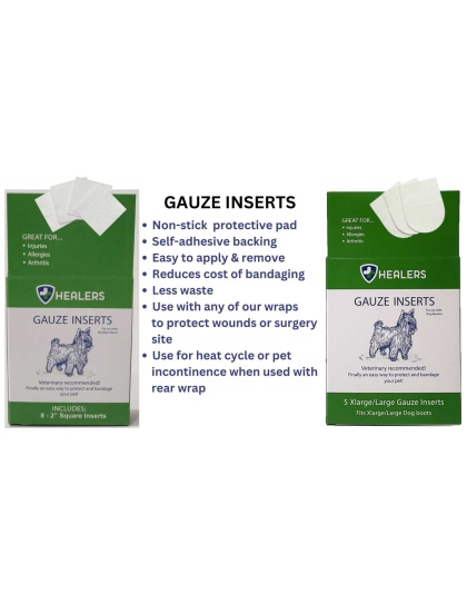 Healers Gauze Replacements - 2" Squares