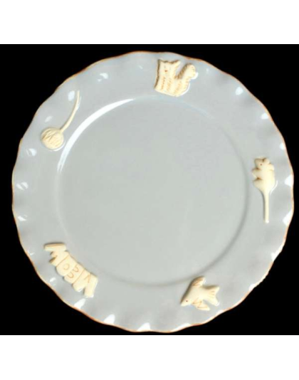 French Grey - Cat Whisker Plate - Plate