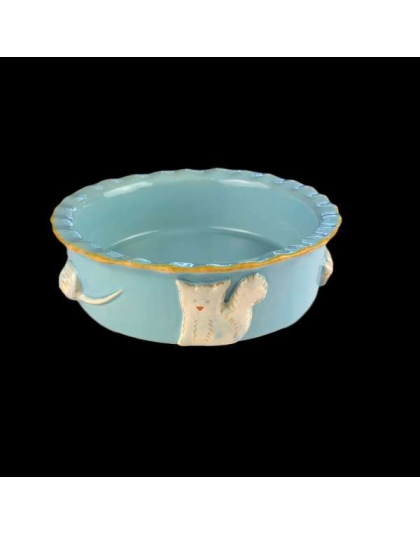 Sky Blue - Cat Bowl - Small