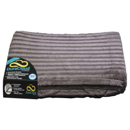 Charcoal - DuraCloud Orthopedic Pet Bed and Crate Pad - Small