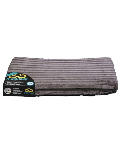 Charcoal - DuraCloud Orthopedic Pet Bed and Crate Pad - X-Small