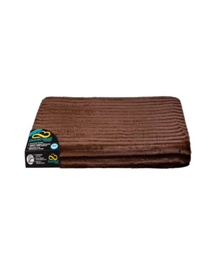 Brown - DuraCloud Orthopedic Pet Bed and Crate Pad - Medium