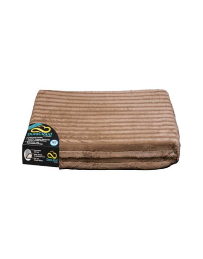 Mocha - DuraCloud Orthopedic Pet Bed and Crate Pad - Medium