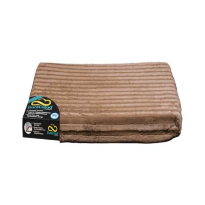 Mocha - DuraCloud Orthopedic Pet Bed and Crate Pad - Small