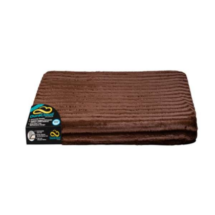 Brown - DuraCloud Orthopedic Pet Bed and Crate Pad - Large