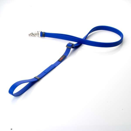 Blue - Boss Adjustable Leash - 3/4" x 4'-6'