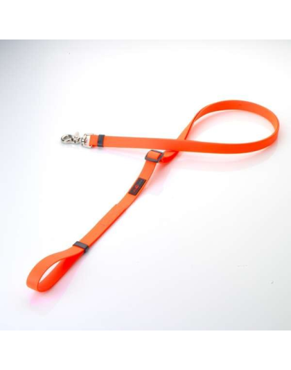 Orange - Boss Adjustable Leash - 3/4" x 4'-6'