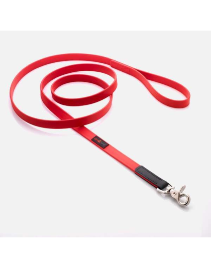 Red - Boss Regular Leash - 3/4"x4'