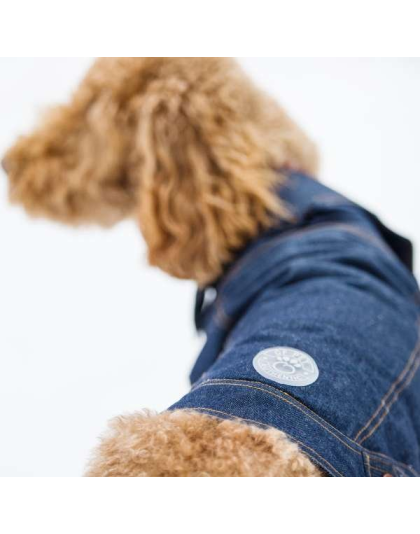 Denim - GF Pet Elasto-Fit Denim Dog Jacket - XS