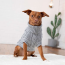 Grey - GF Pet Chalet Dog Sweater  - Large