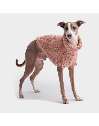 Pink - GF Pet Chalet Dog Sweater  - Large