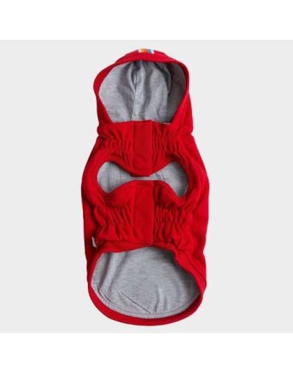 Red - GF Pet Elasto-Fit Urban Dog Hoodie - 2XS